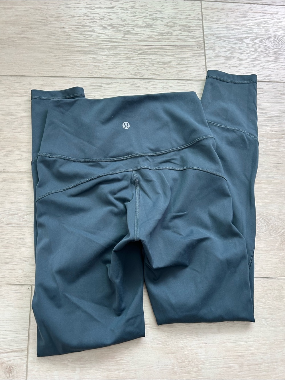 lululemon athletica Dark Teal/Gray High-Rise Leggings